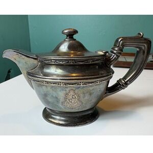 Antique‎ Gorham Windermere Silverplate Teapot 12oz EP Silver Soldered 015185